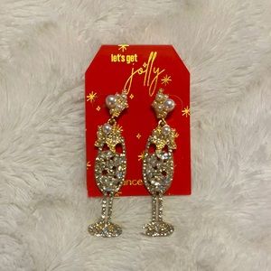 Champagne Earrings